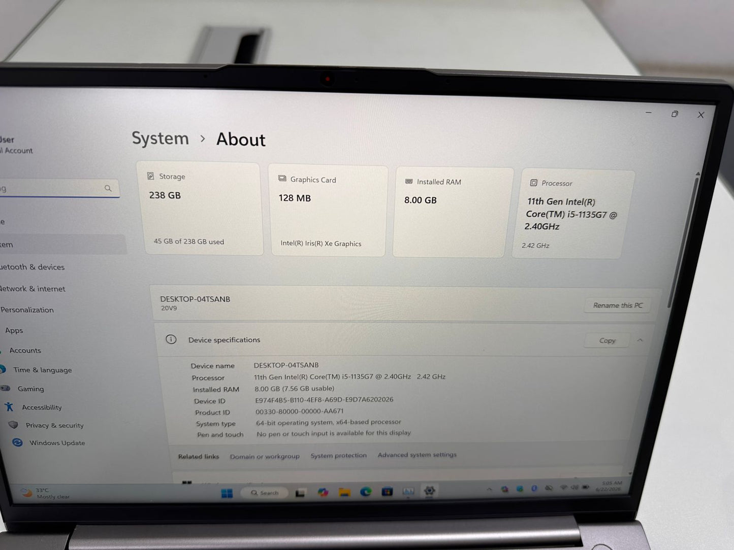 đ» Lenovo ThinkBook 13s G2 ITL â Premium Business Laptop