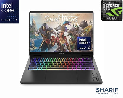 HP OMEN Transcend 14-fb0013dx Gaming Laptop Intel Core Ultra 7 16GB RAM 512GB SSD RTX 4060 8GB 14" OLED