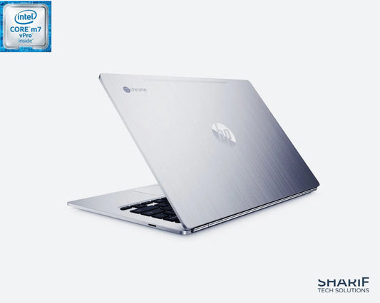HP Chromebook 13 G1 Core m7 16GB RAM 32GB SSD Premium Lightweight Laptop Linux Ready