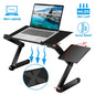 Portable Foldable Laptop Desk – Adjustable Work & Bed Table