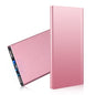 20000mAh Power Bank Ultra-thin External Battery Pack Phone Charger Dual USB Port