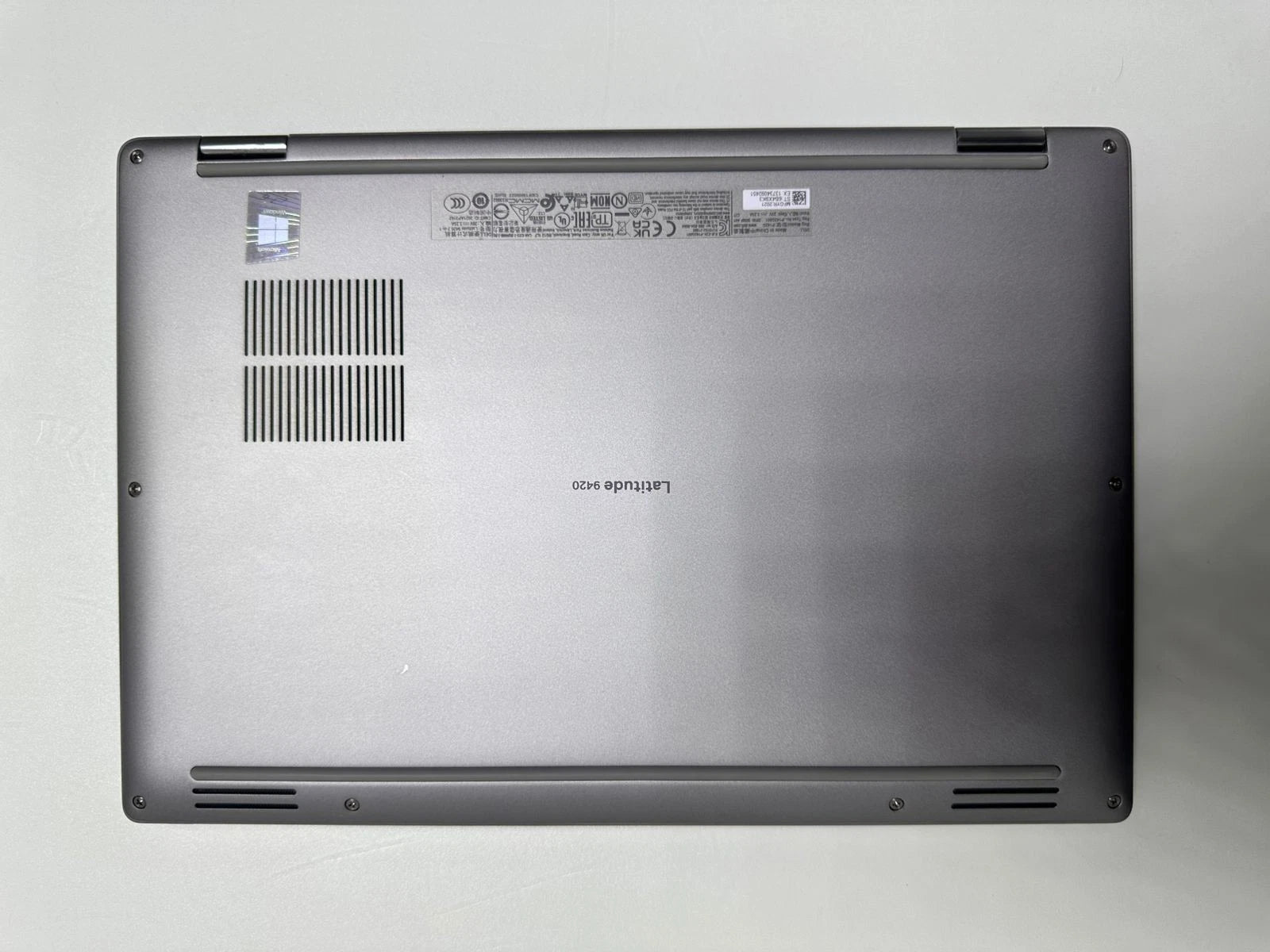 Dell Latitude 9420 refurbished laptop back view