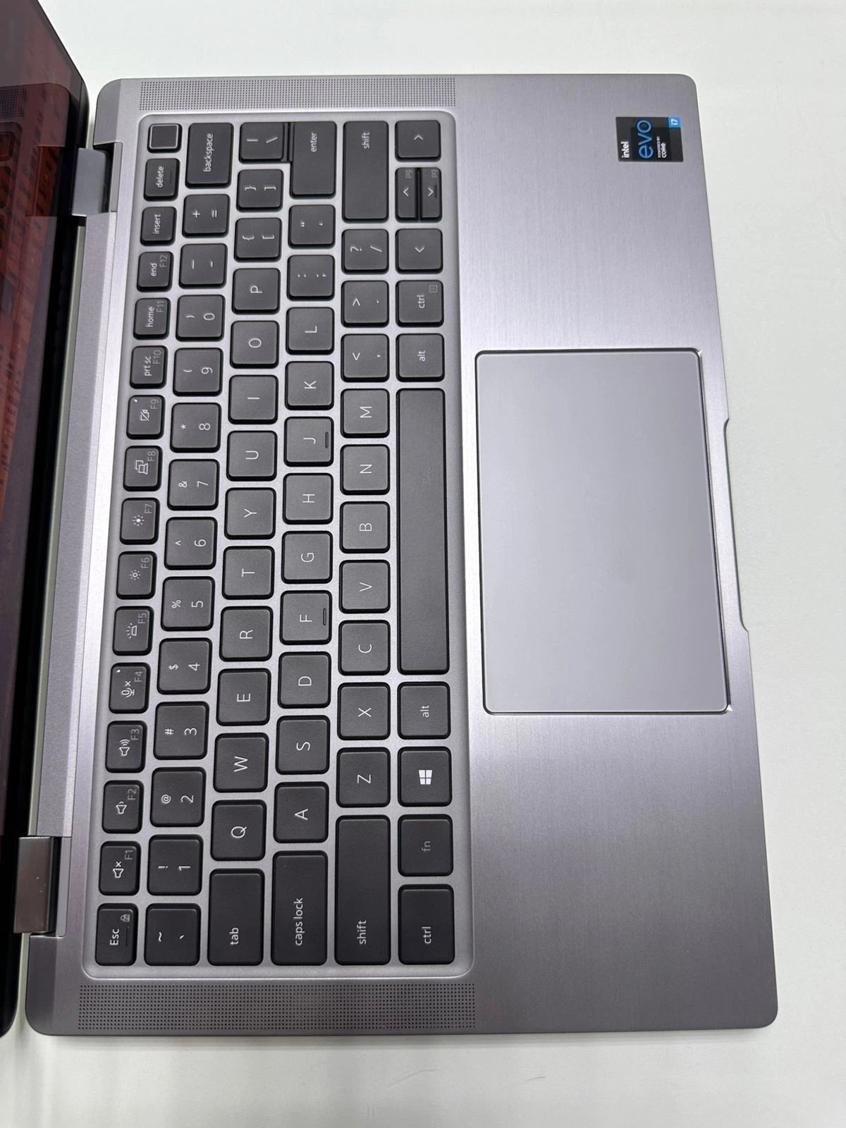 Dell Latitude 9420 keyboard and touchpad close-up