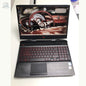 HP Omen 15 gaming laptop front view with display on