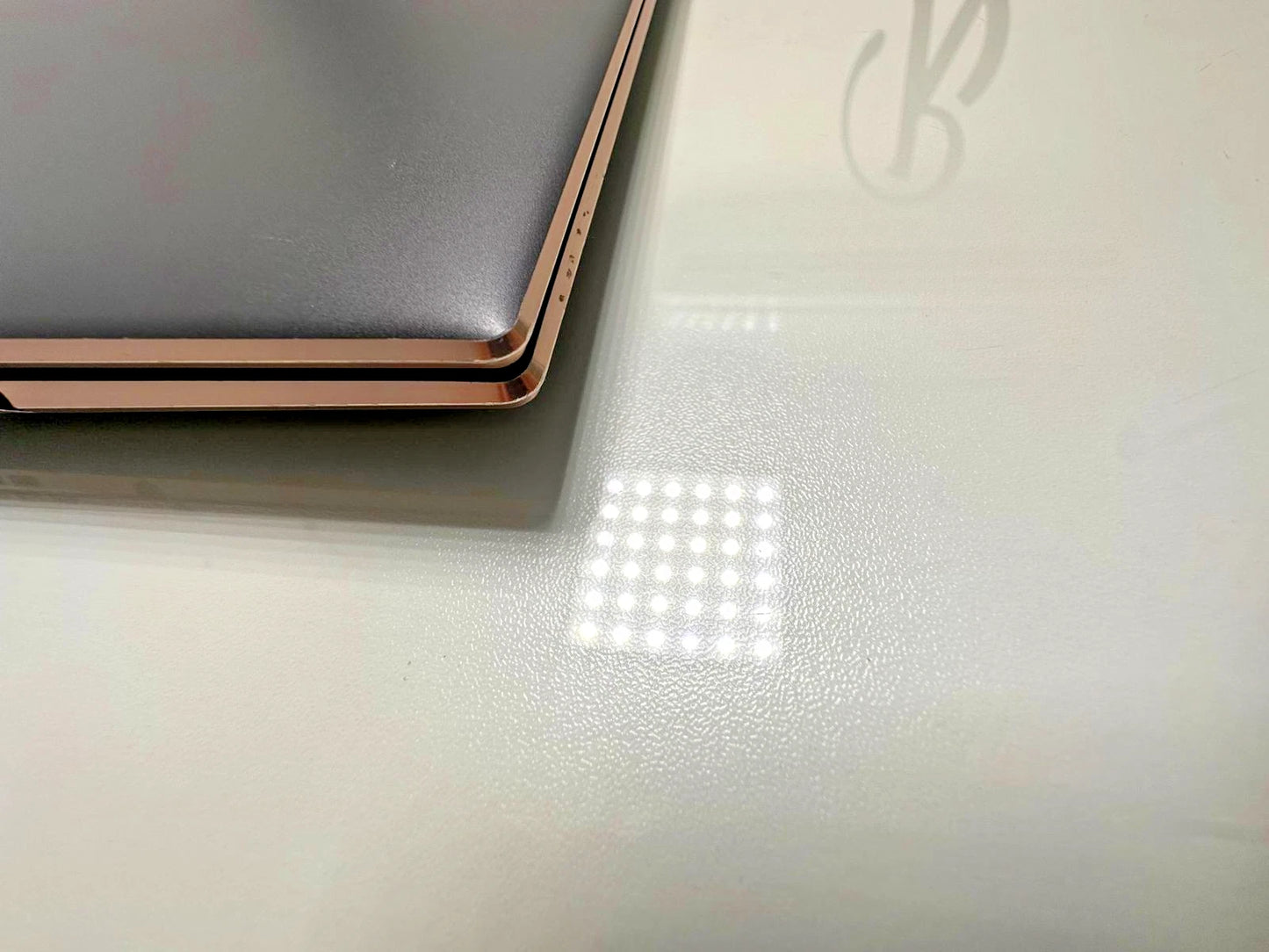 HP Spectre x360 15 cosmetic signs close-up