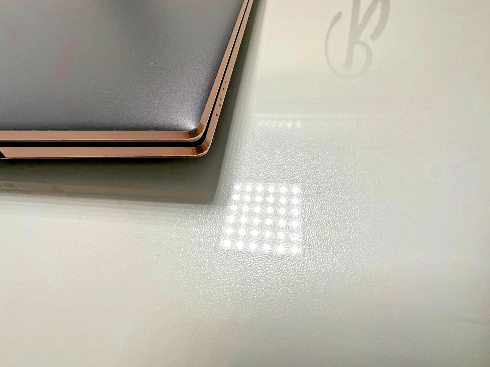 HP Spectre x360 15 cosmetic signs close-up