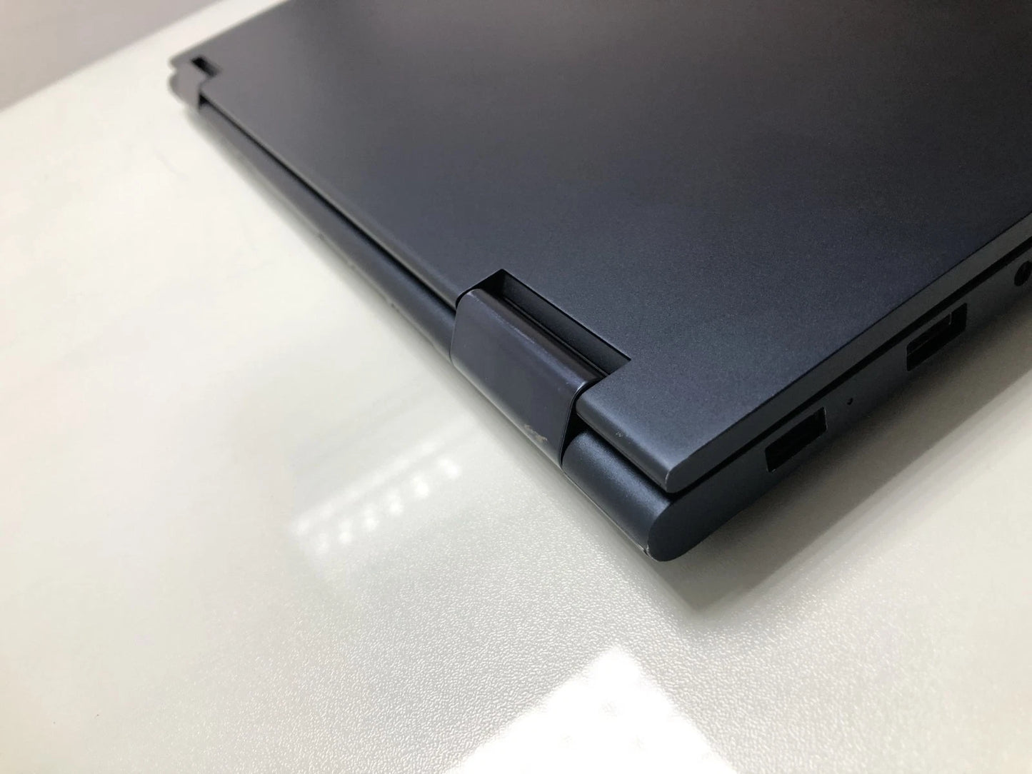 Lenovo Yoga convertible laptop in tent mode