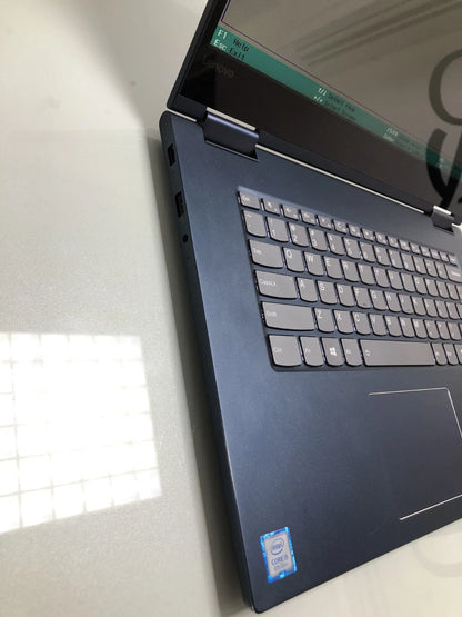Side view showing ports and connectivity of Lenovo Yoga i5