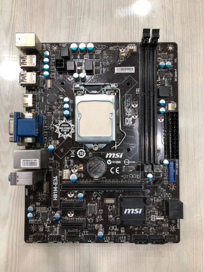 MSI H81M-E34 Military Class Gaming Motherboard LGA1150 DDR3 Micro-ATX Board