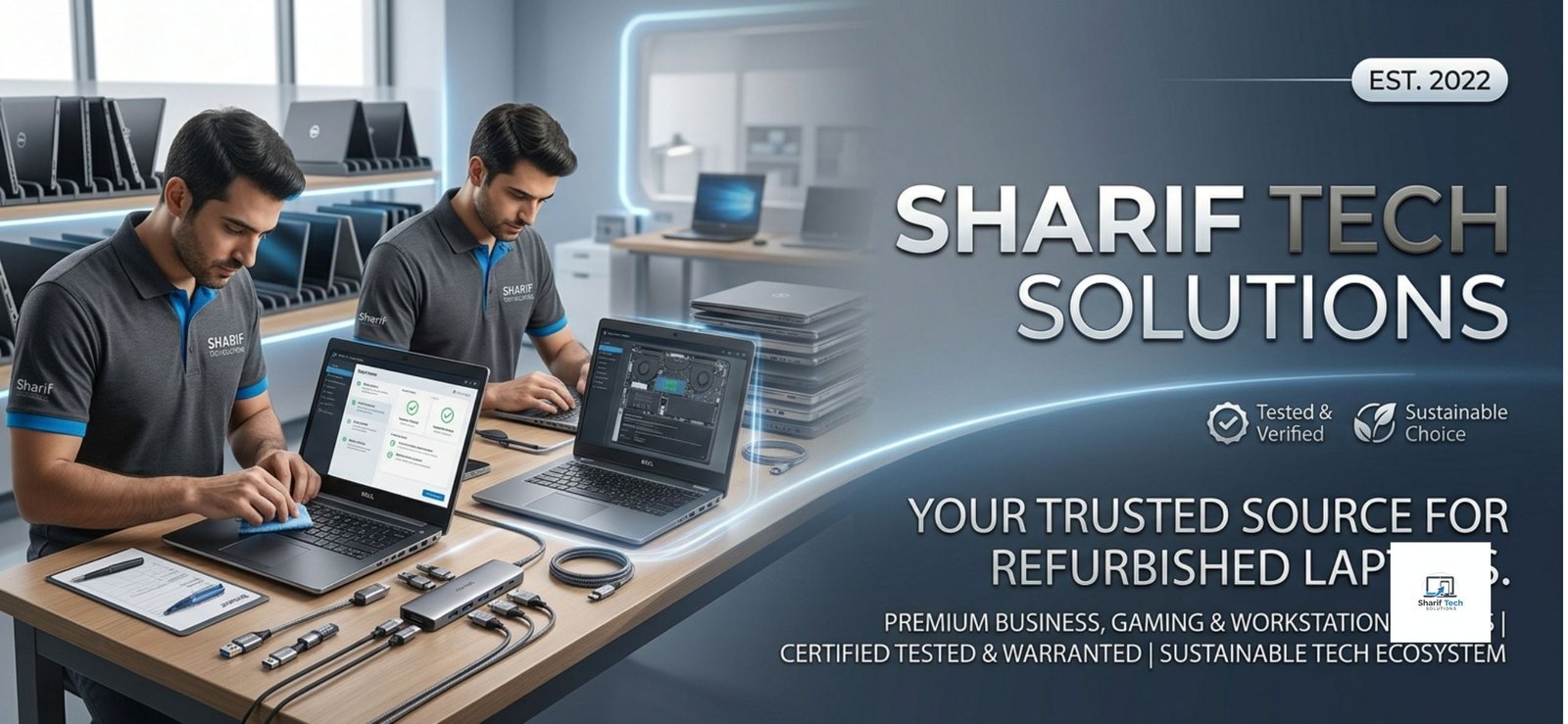 Sharif Tech Solutions About Us Banner